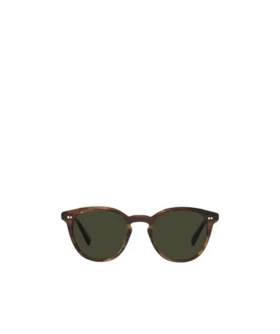 OLIVER PEOPLES LOGO SUNGLASSES