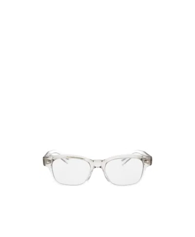Oliver Peoples Logo Sunglasses In White