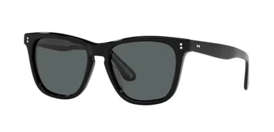 Pre-owned Oliver Peoples Lynes Sun Ov 5449su Black/midnight Express (1005/p2) Sunglasses