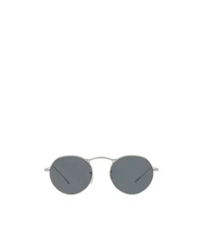 Oliver Peoples M-4 30th Round-frame Sunglasses In Gray