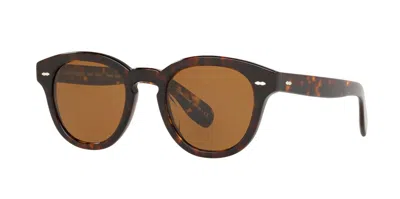 Pre-owned Oliver Peoples Maysen Ov 5521su Kona Shaded/brown (1748/53) Sunglasses