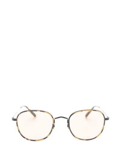 Oliver Peoples Mehr Round-frame Sunglasses In Multi