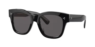 Pre-owned Oliver Peoples Melery Ov 5442su Black/grey Polarized (1005/81) Sunglasses