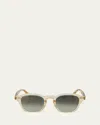 Oliver Peoples Men's 0ov5580su Acetate Square Sunglasses In Green