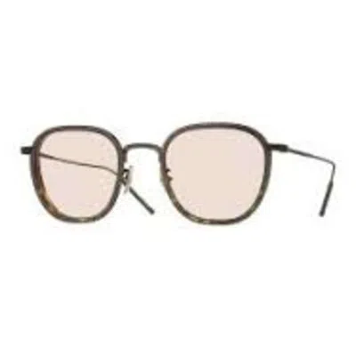 Oliver Peoples Men's 48mm Antique Gold Espresso Sunglasses In Multi
