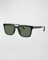Oliver Peoples X Roger Federer Mr. Federer Rectangular Sunglasses, 52mm In Matte Black