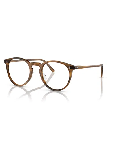 Oliver Peoples Men's O'malley Eyeglasses, Ov5183 In Brown