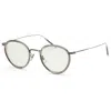 Oliver Peoples Men's 48mm Silver Workman Grey Opticals In Gold