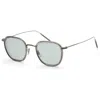 Oliver Peoples Men's 48mm Silver Workman Gray Opticals