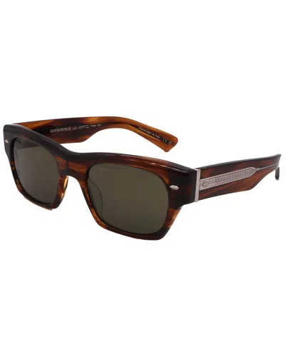 Oliver Peoples Men's Ov5514su 51mm Sunglasses In Brown