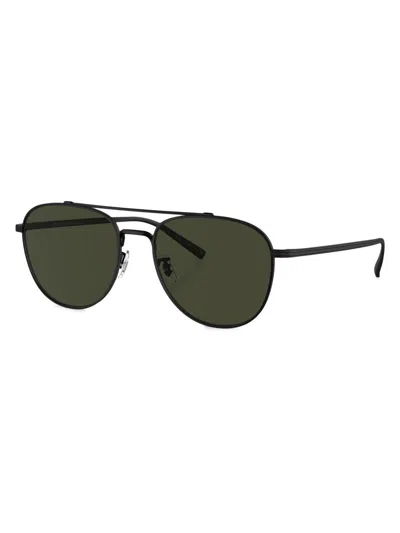 Oliver Peoples Men's Rivetti 55mm Aviator Sunglasses