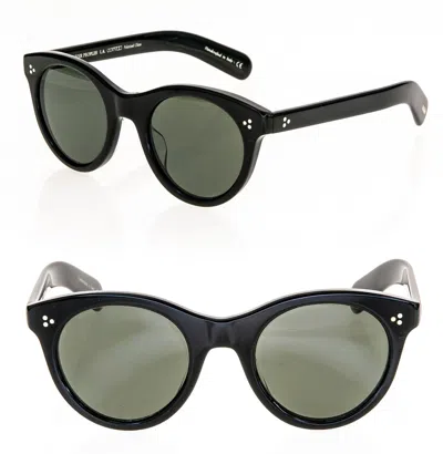 Pre-owned Oliver Peoples Merrivale Ov5451su Black Polarized Sunglasses 5451 G15 Authentic
