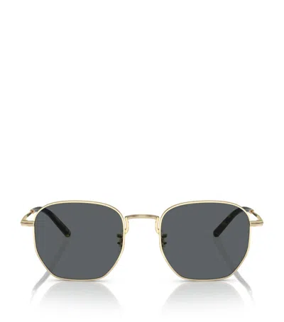 Oliver Peoples Metal Kierney Sun Sunglasses In Gray