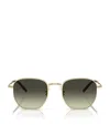 Oliver Peoples Metal Kierney Sun Sunglasses In Gold