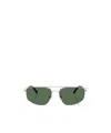 Oliver Peoples 59mm Polarized Pilot Sunglasses In Green