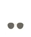 Oliver Peoples Micro-standard Round Sunglasses In Gray