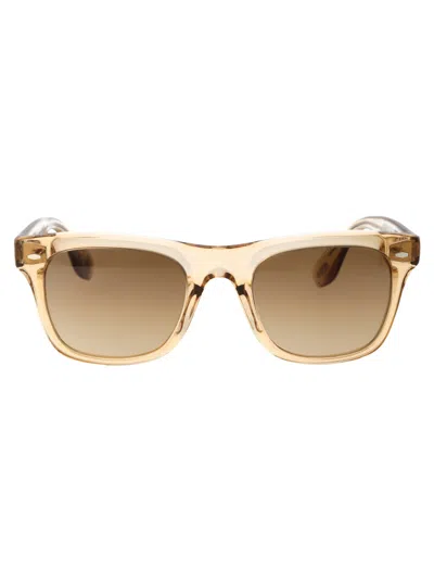 Oliver Peoples Mister Brunello Sunglasses In 1765q4 Champagne