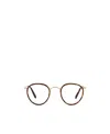 Oliver Peoples Mp-2 Round-frame Glasses In Red