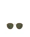 Oliver Peoples Mp-2 Round-frame Sunglasses In Green