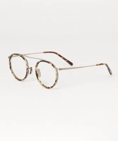 Pre-owned Oliver Peoples Mp-3-xl Boston Shape Glasses 46□22-145 Tortoise Shell Eyewear In Clear