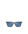 Oliver Peoples 52mm Rectangular Polarized Sunglasses In Blue
