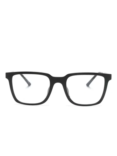 Oliver Peoples Mr. Federer-r Square-frame Glasses In Black