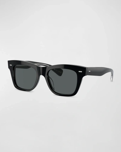 Oliver Peoples Ms Oliver Acetate Square Sunglasses In Black