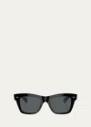 Oliver Peoples Ms Oliver Acetate Square Sunglasses In Black