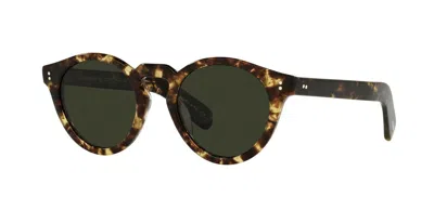 Pre-owned Oliver Peoples Ms. Oliver Ov 5542su Black/midnight Express (1492/p2) Sunglasses In G-15 Polarized