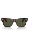Oliver Peoples Ms. Oliver 51mm Square Sunglasses In Brown