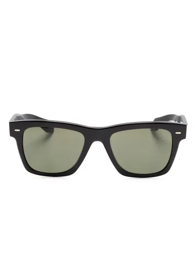 Oliver Peoples N. 04 Sun Square-frame Sunglasses In Blue