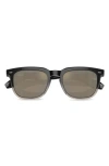 Oliver Peoples N.06 Sun 52mm Round Sunglasses In Gold