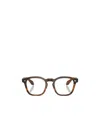 Oliver Peoples N.03 Square-frame Glasses In Brown