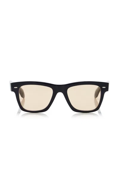 Oliver Peoples N.04 Square-frame Acetate Sunglasses In Multi