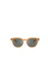 Oliver Peoples N.05 Round-frame Sunglasses In Gold