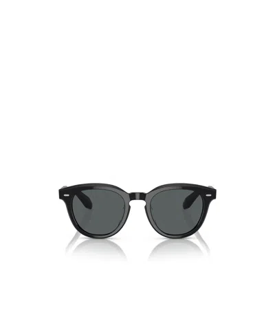 Oliver Peoples N.05 Sun Square-frame Sunglasses In Black