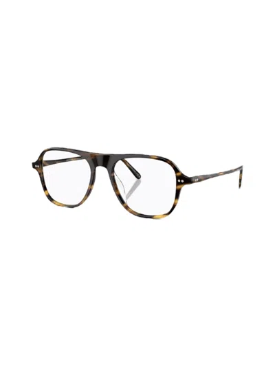 Oliver Peoples Nilos - Havana Glasses In Brown