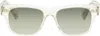 Oliver Peoples Off-white Birell Sunglasses In G-15 Gradient
