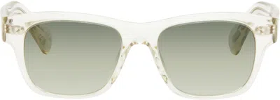 Oliver Peoples Off-white Birell Sunglasses In G-15 Gradient