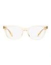 Oliver Peoples Hildie Ov5457u Eyeglasses Woman Eyeglass Frame Cream Size 50 Acetate In White