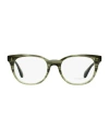 Oliver Peoples Hildie Ov5457u Eyeglasses Woman Eyeglass Frame Green Size 50 Acetate
