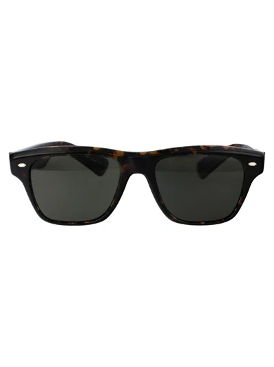 Oliver Peoples Oliver Sixties Sun Sunglasses In 1747p1 Walnut Tortoise