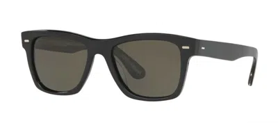 Pre-owned Oliver Peoples Oliver Sun Ov 5393su Black/g-15 Polarized(1492p1) 54mm Sunglasses
