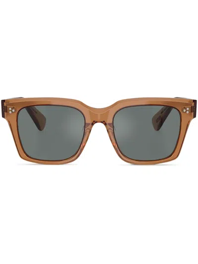 Oliver Peoples Unisex Sunglass Ov5564su Ollice In Regal Blue