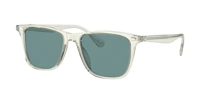 Pre-owned Oliver Peoples Op-13 Sun Ov 5504su Gravel/g-15 Polarized (1757/p1) Sunglasses In Gray
