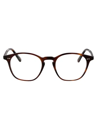 Oliver Peoples Womens Brown Ov5454u Desmon Round-frame Acetate Optical Glasses
