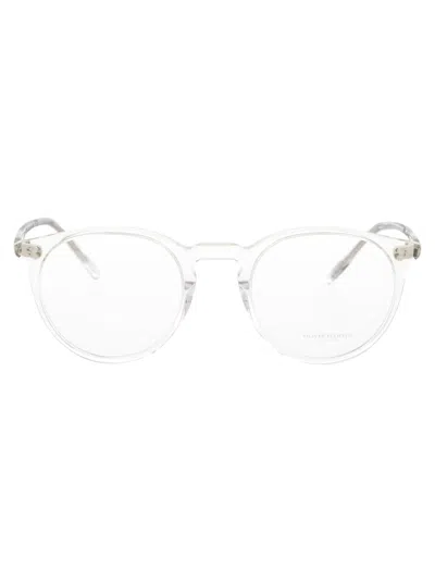 Oliver Peoples Omalley Glasses In 1755 Buff/crystal Gradient