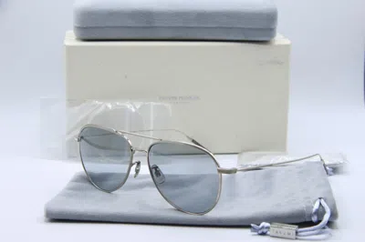 Pre-owned Oliver Peoples Ov 1276st 5254r5 Silver Authentic Frames Sunglasses 56-15 In Gray