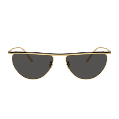 Oliver Peoples Ov1342s - 1984c Collezione Khaite 533287 Gold/black Sunglasses