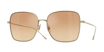 Oliver Peoples Ov1348t Noralee 5035 Occhiali Da Sole Oro Per Donna In Brown